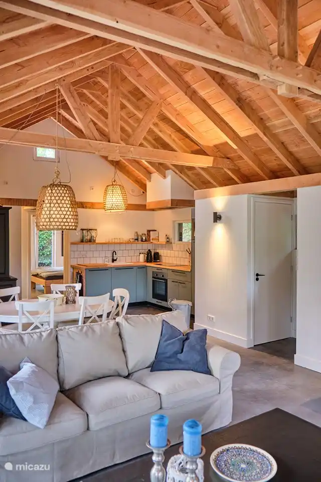 Wohnzimmer / Essbereich / offene Küche