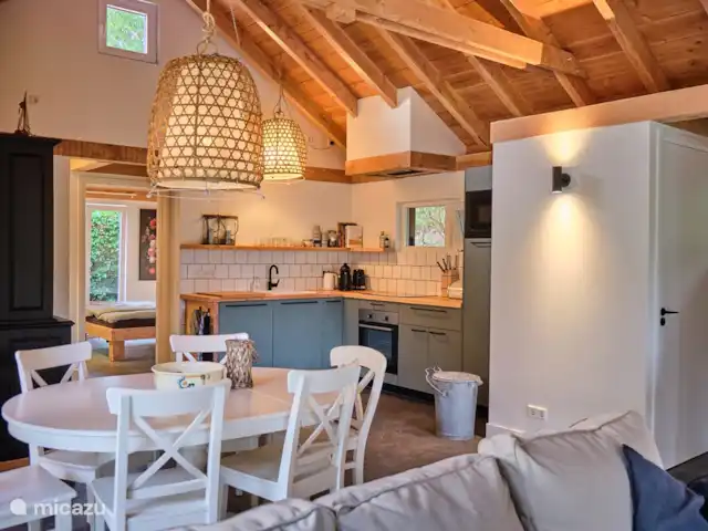 Location de Vacances Pays-Bas, Hollande méridionale, Ouddorp, maison de vacances - Maison de vacances OUR NEST Ouddorp Séjour / coin repas / cuisine ouverte