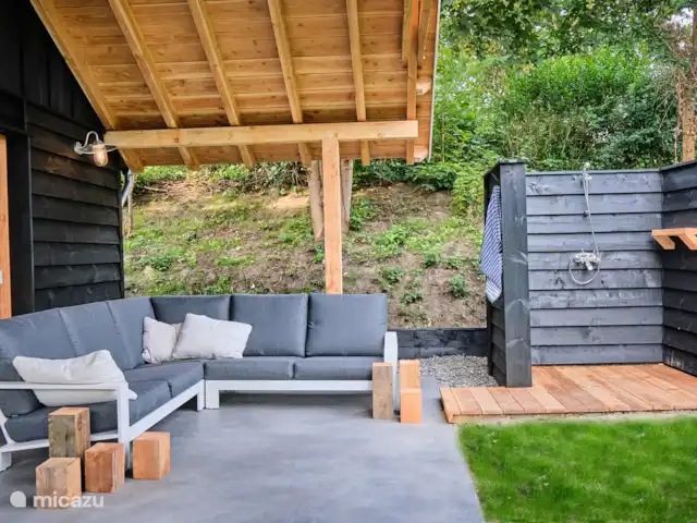 Location de Vacances Pays-Bas, Hollande méridionale, Ouddorp, maison de vacances - Maison de vacances OUR NEST Ouddorp Porche et douche extérieure