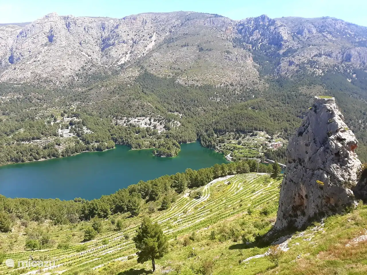 Embalse de Guadelest.