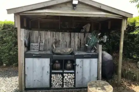 Vakantiehuis Nederland, Friesland, Menaldum chalet Liefs uit Menaldum