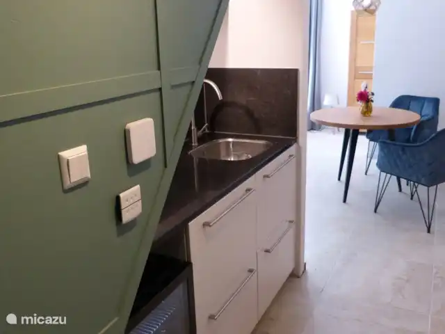 Location de Vacances Pays-Bas, Frise, Noordwolde, studio - Triangle de la maison cuisine