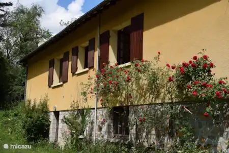 Vacation rental France, Dordogne, Saint-Estèphe holiday house The yellow house near the castle