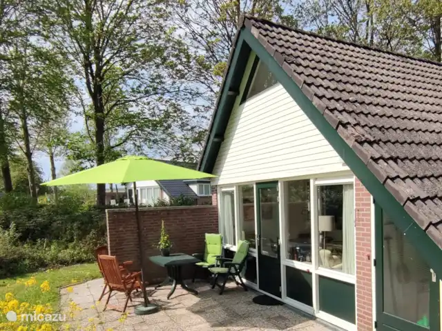 Bungalow de Koempel huren in Nederland, Limburg, Simpelveld - bungalow Terras voor