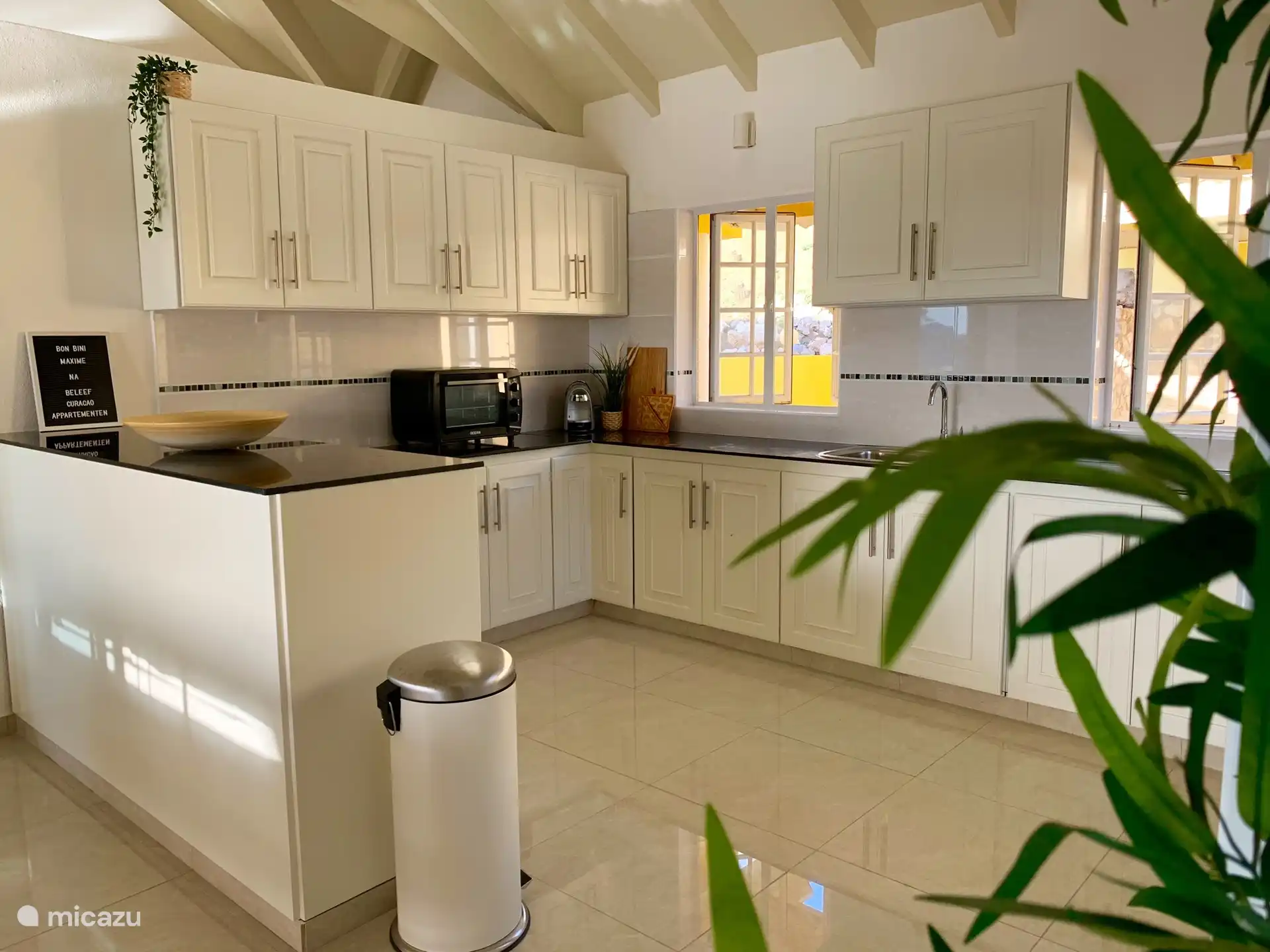 La cuisine de l'appartement.