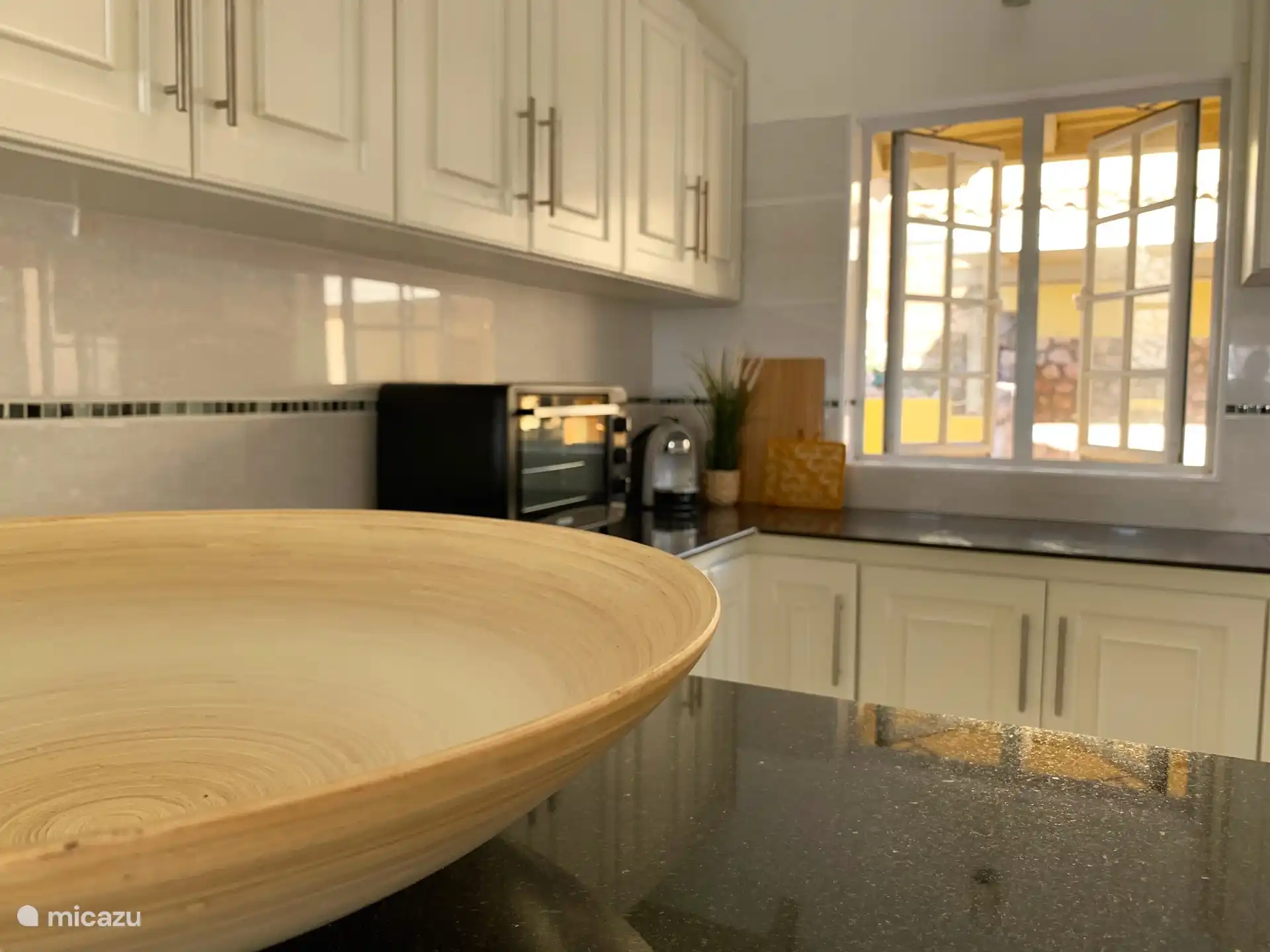 La cuisine de l'appartement.