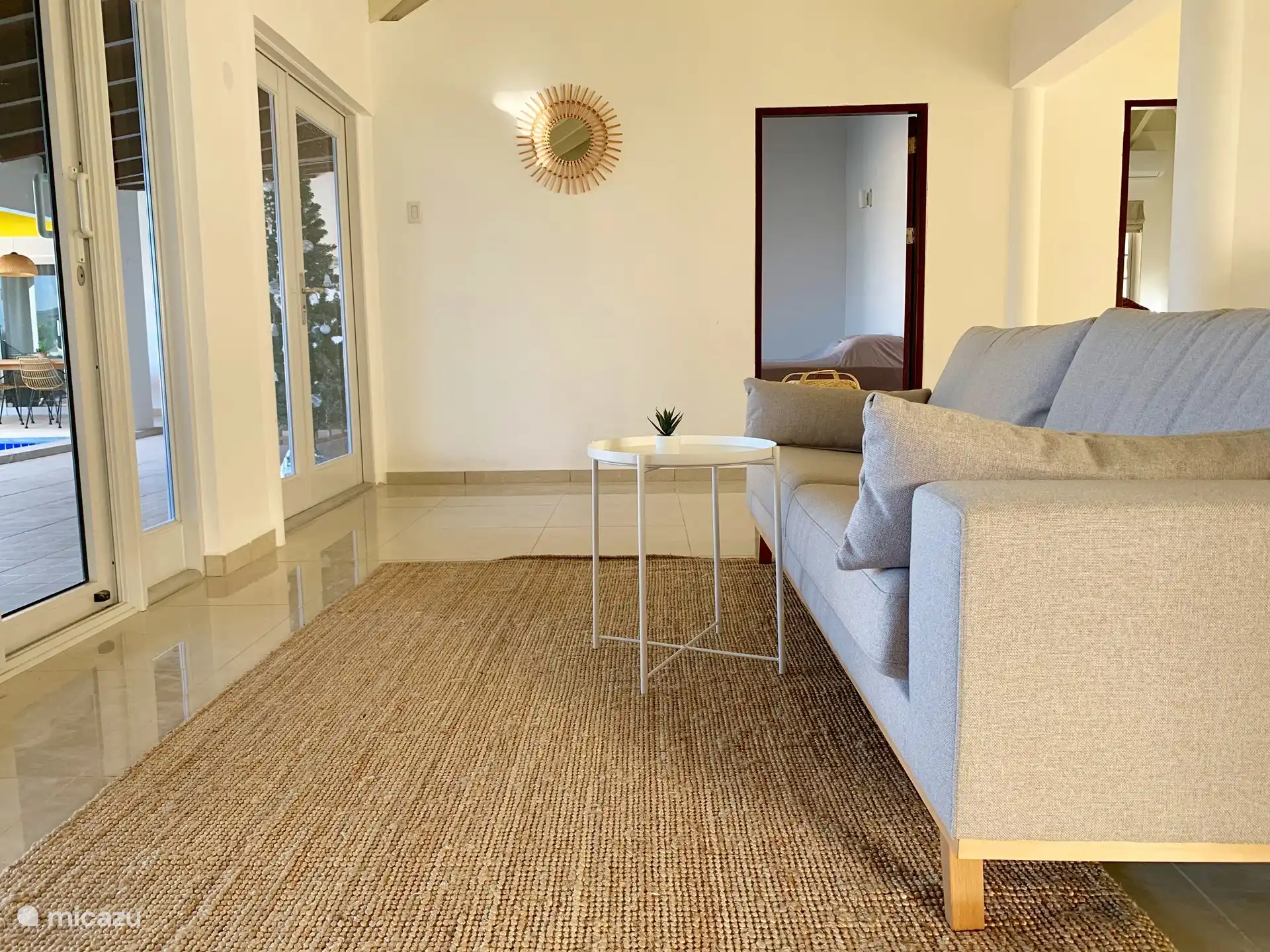 Le salon de l'appartement.