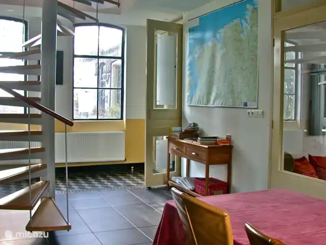 Ferme Cérès | Pays-Bas, Groningue, Nieuwolda - maison de vacances Escalier jusqu’au sommet