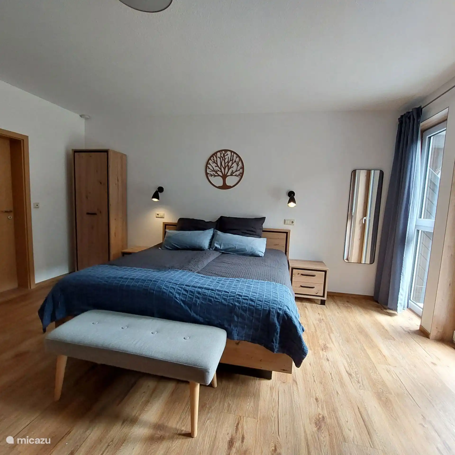Location de Vacances Moselle, Allemagne, chambres d'hôtes - B&B Moselliebe - Suite avec balcon