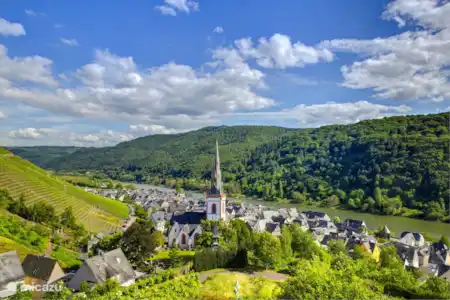 Vacation rental Germany, Moselle, Ediger-Eller bed & breakfast B&B Moselliebe- COMFORT ROOM balcony
