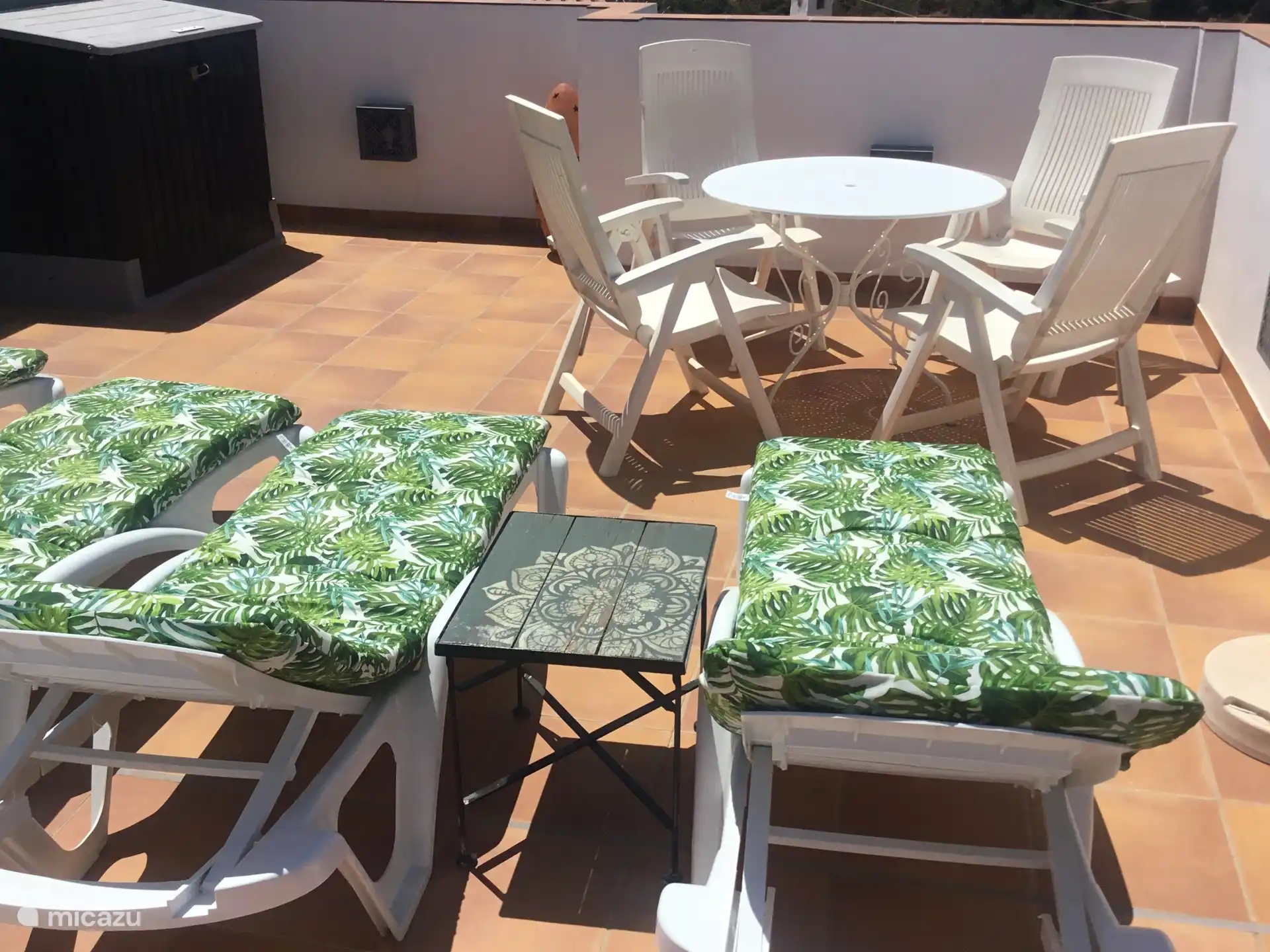 Terrasse sur le toit