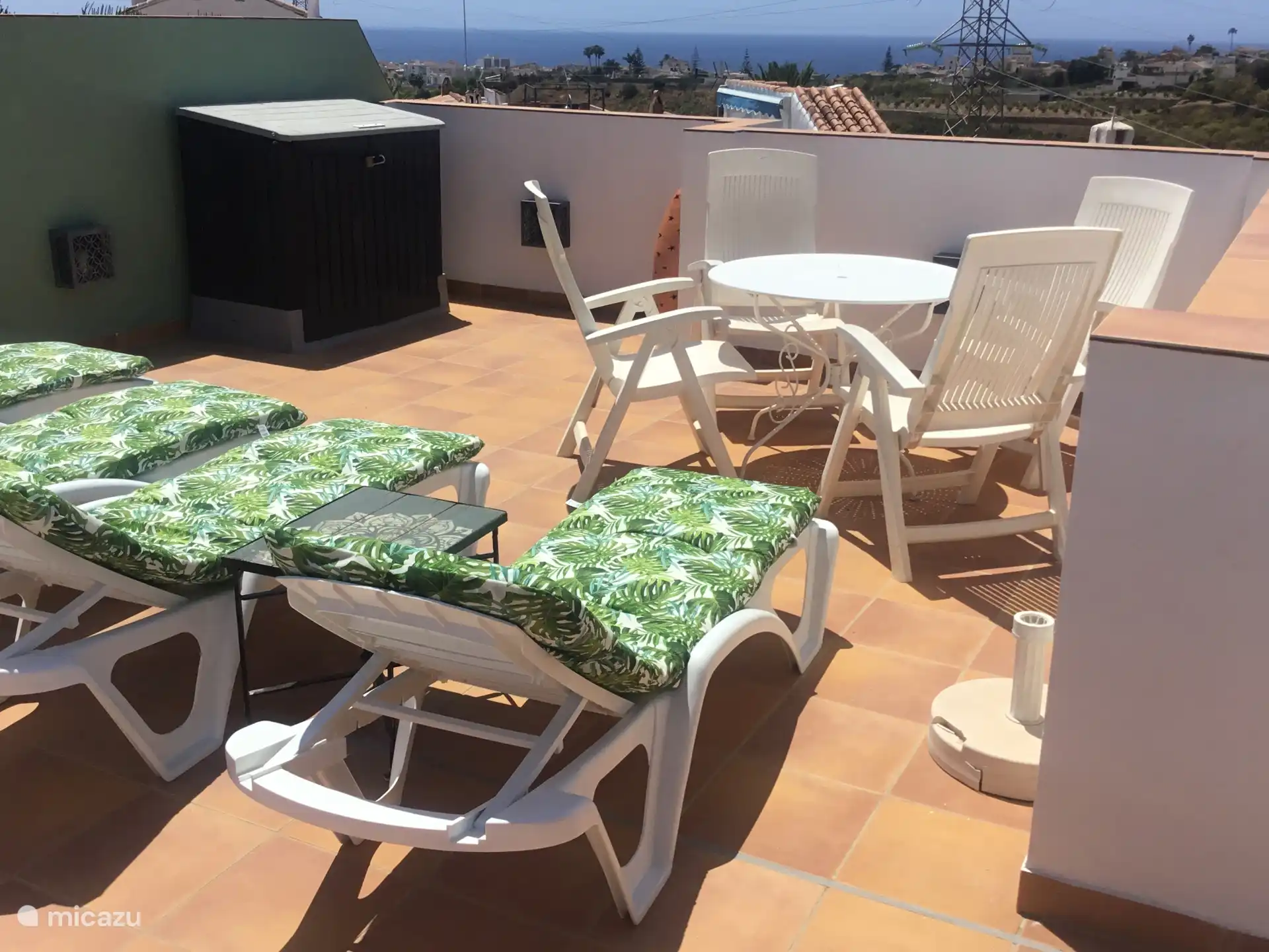 Terrasse sur le toit