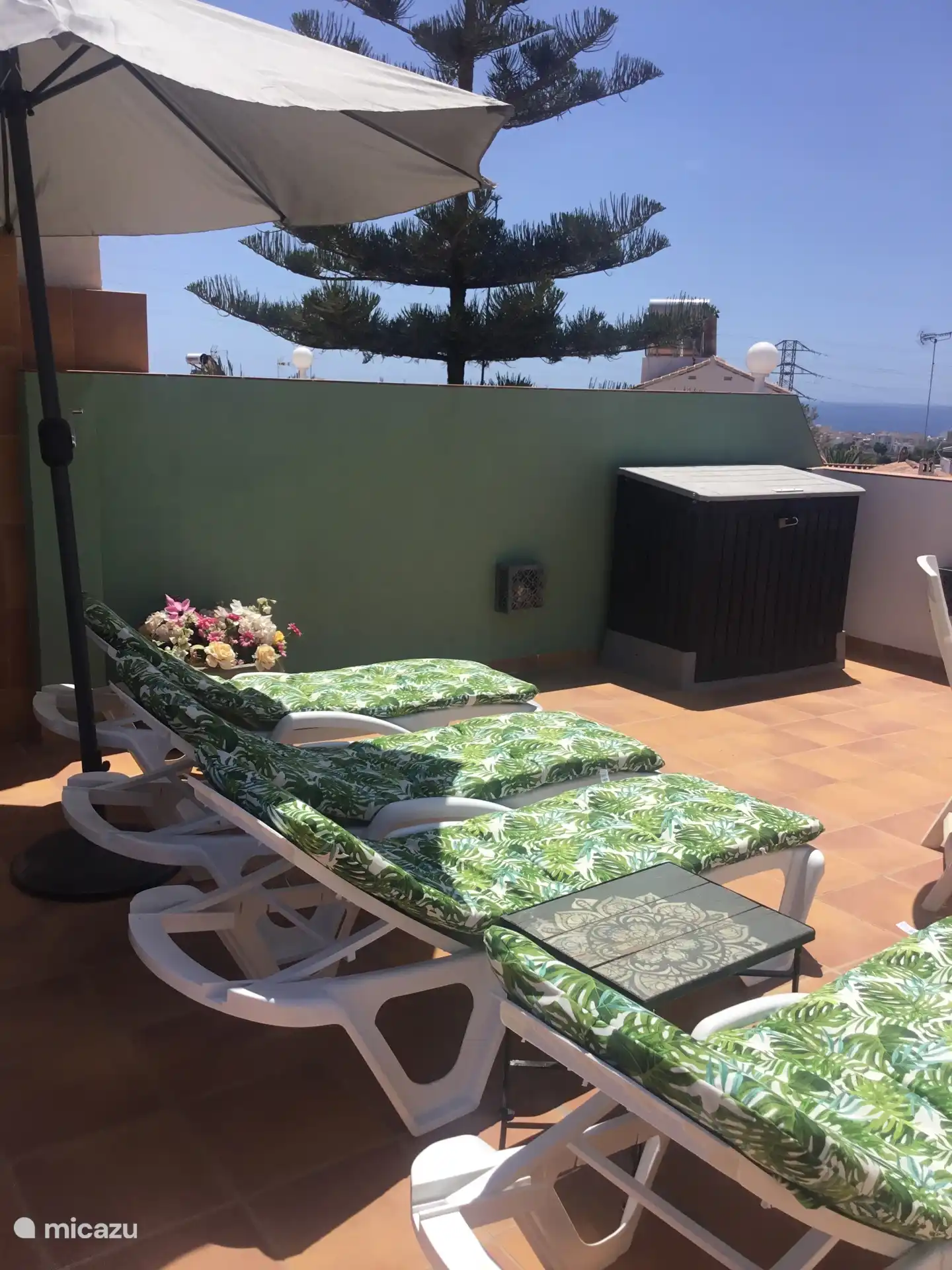 Terrasse sur le toit