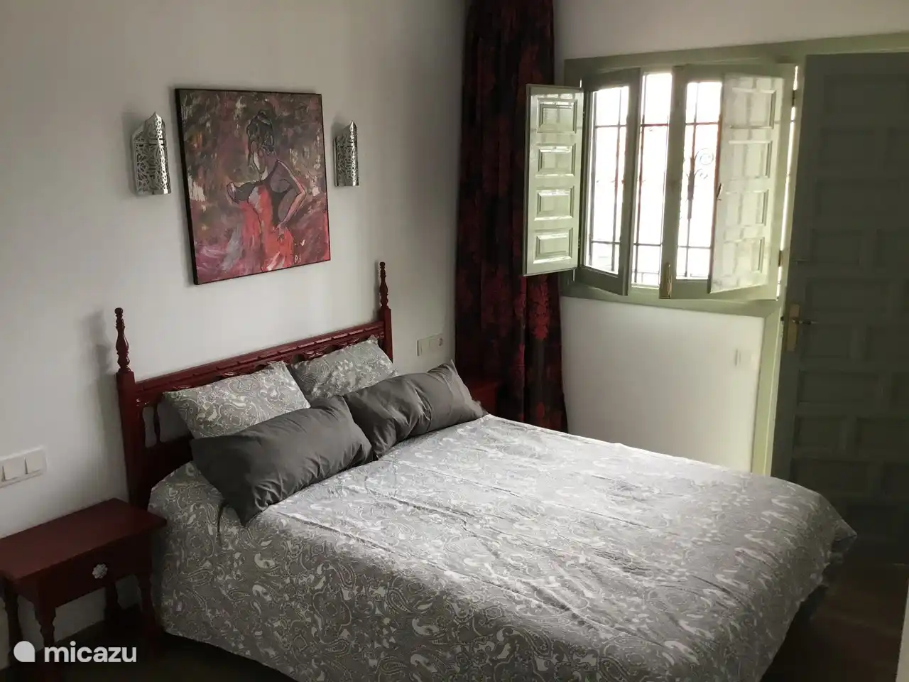 Schlafzimmer 2, mit Doppelbett