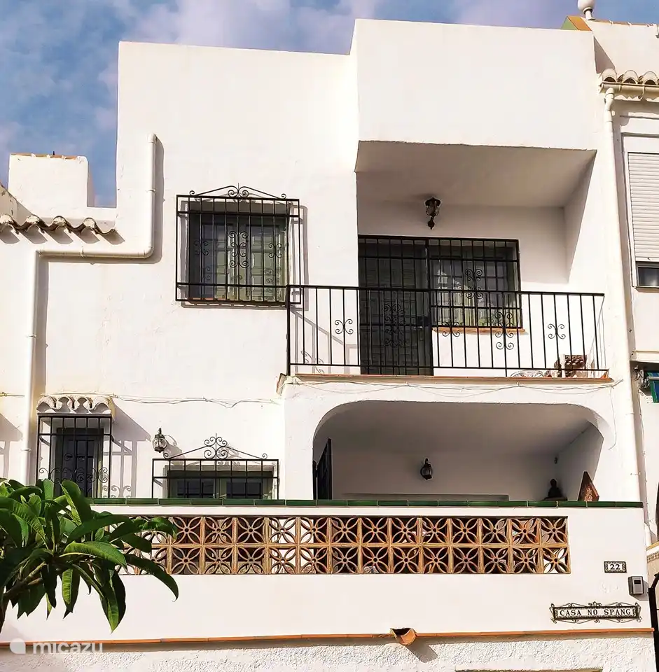 Vorderseite des Hauses