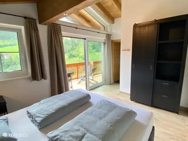 Casa Crouton en Austria, Salzburgo, Muhlbach - casa vacacional Dormitorio grande