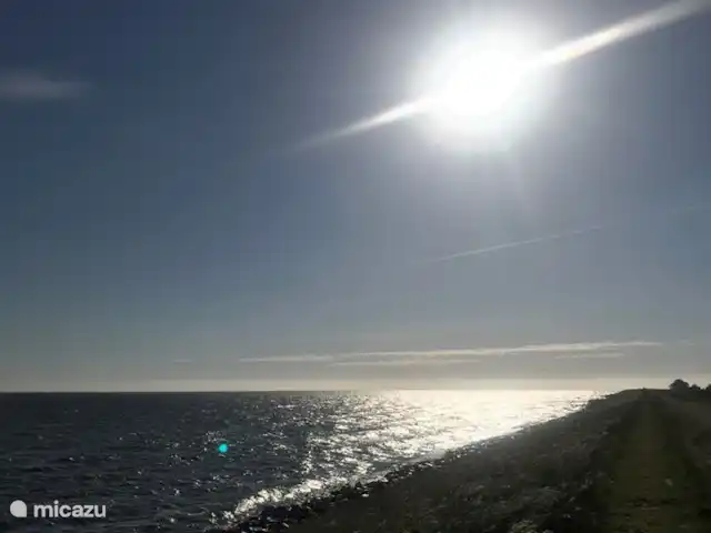 Location de Vacances Pays-Bas, Hollande du Nord, Andijk, maison de vacances - Maison du lac IJsselmeer 2 IJSSELMEER sur le Dijk de l'autre côté de la maison