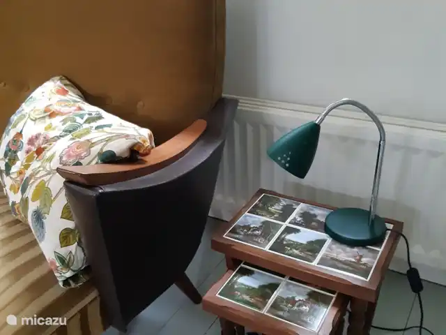Location de Vacances Pays-Bas, Overijssel, Holten, maison de vacances - Maison forestière rétro 'De Verpoozing' Meublé avec des meubles vintage originaux et des accessoires pour la maison !