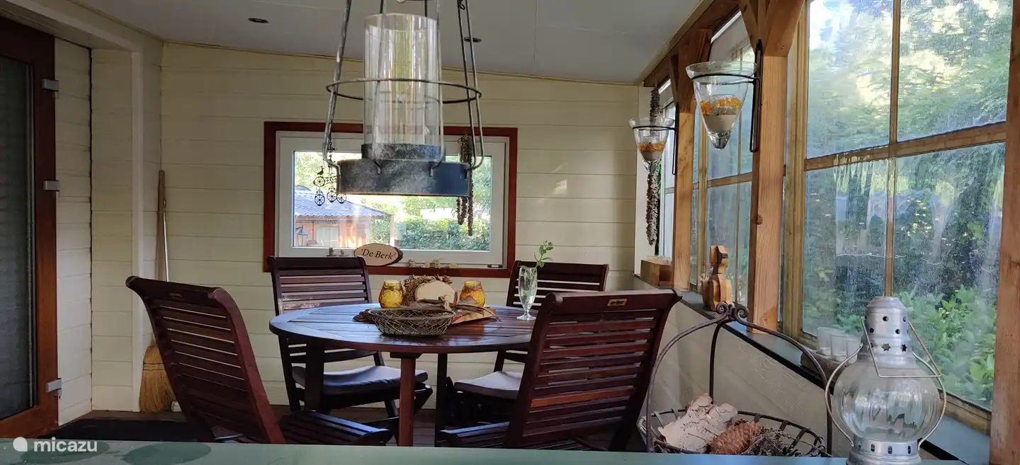 Die Veranda für lange Abende.