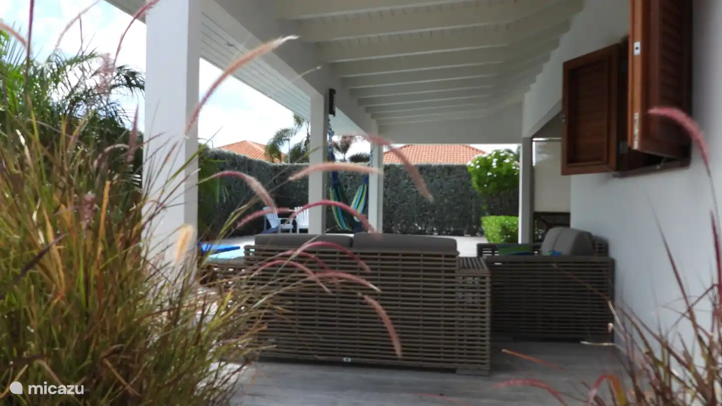 Veranda mit Lounge-Set