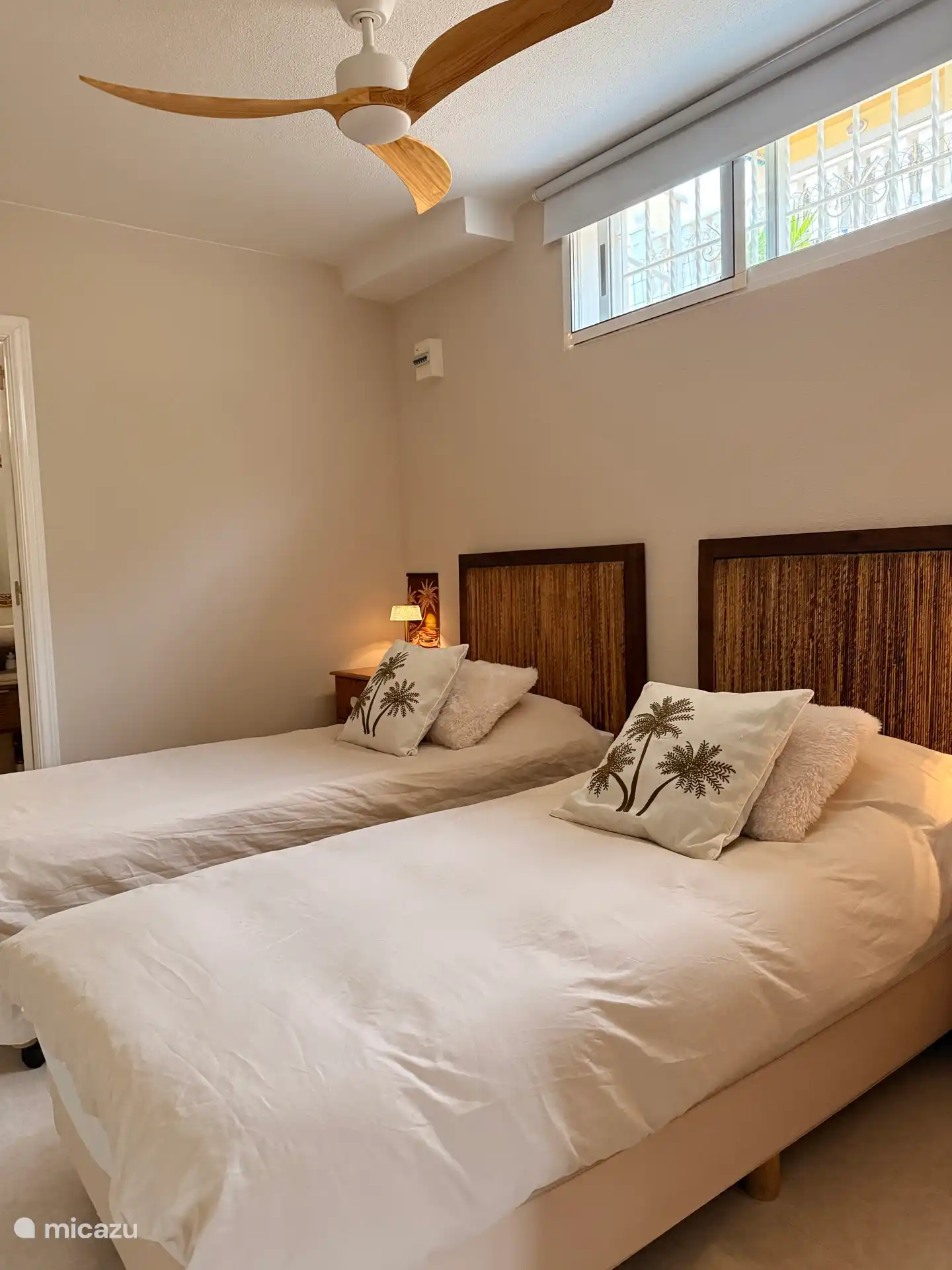 En la planta baja, 2 camas individuales, pero también se pueden montar 