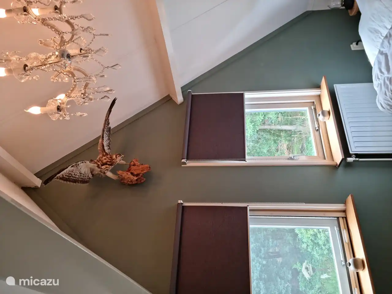 Eines der Schlafzimmer im 1. Stock