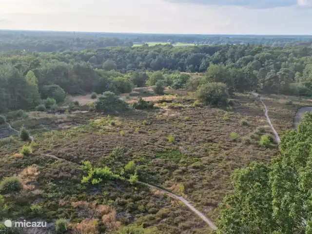 PuurZang | Ommen huren in Nederland, Overijssel, Ommen - vakantiehuis Uitzicht vanaf de Beshtemerberg.
