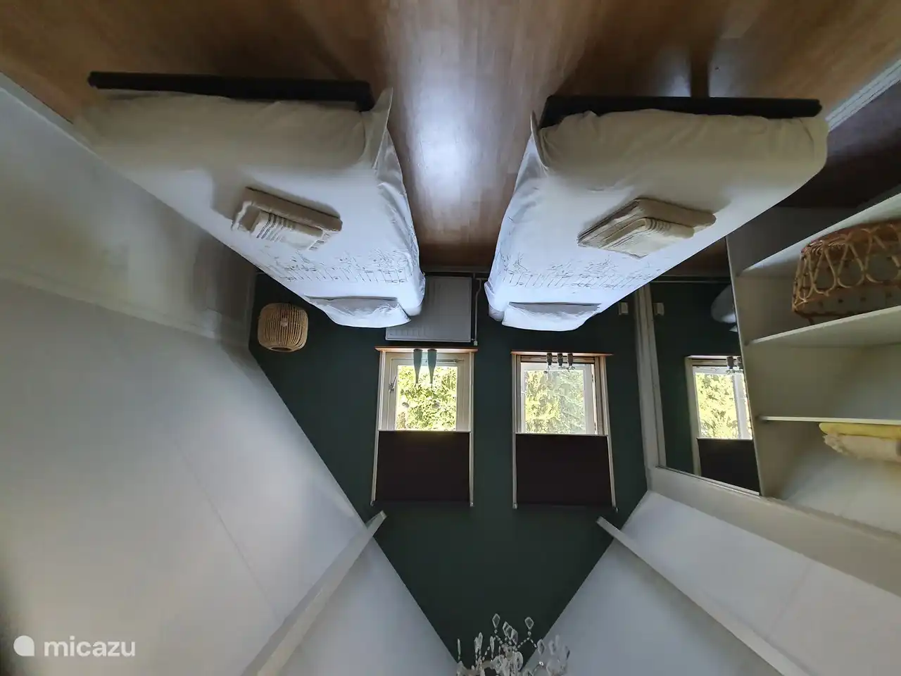 Schlafzimmer mit 2 Schlafplätzen