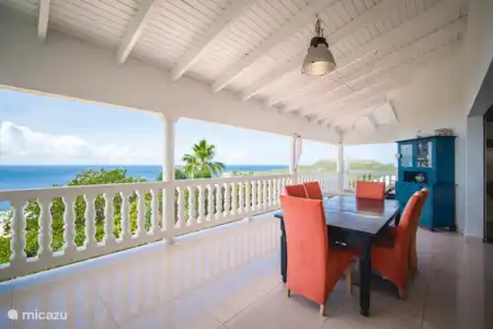Vacation rental Curaçao, Banda Abou (West), Cas Abou villa Cariblue 180 ° sea view and Magna pool