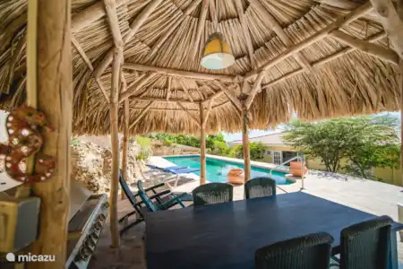 Vacation rental Curaçao, Banda Abou (West), Cas Abou villa Cariblue 180 ° sea view and Magna pool