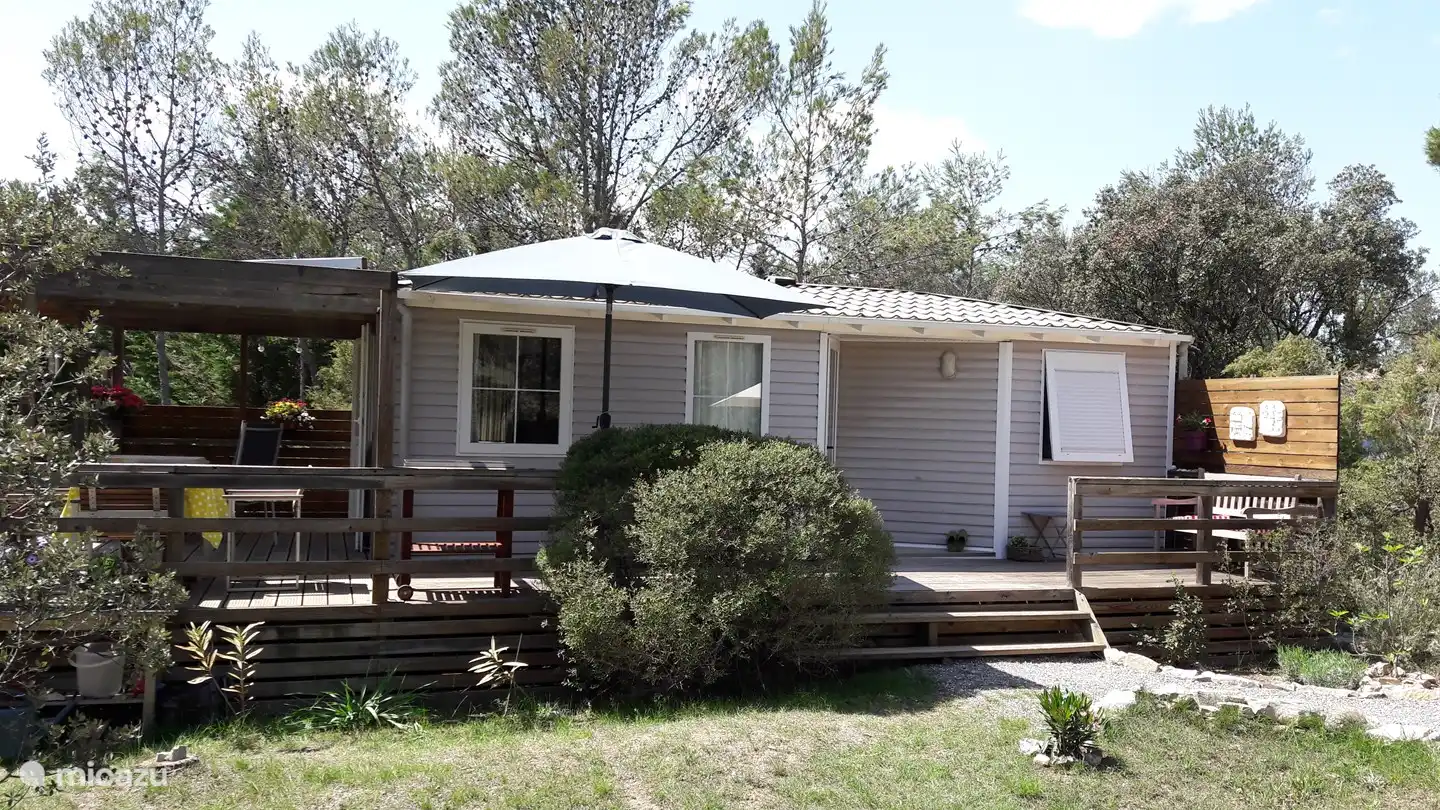 Beau Soleil in Frankreich, Hérault, Vacquières - mobilheim