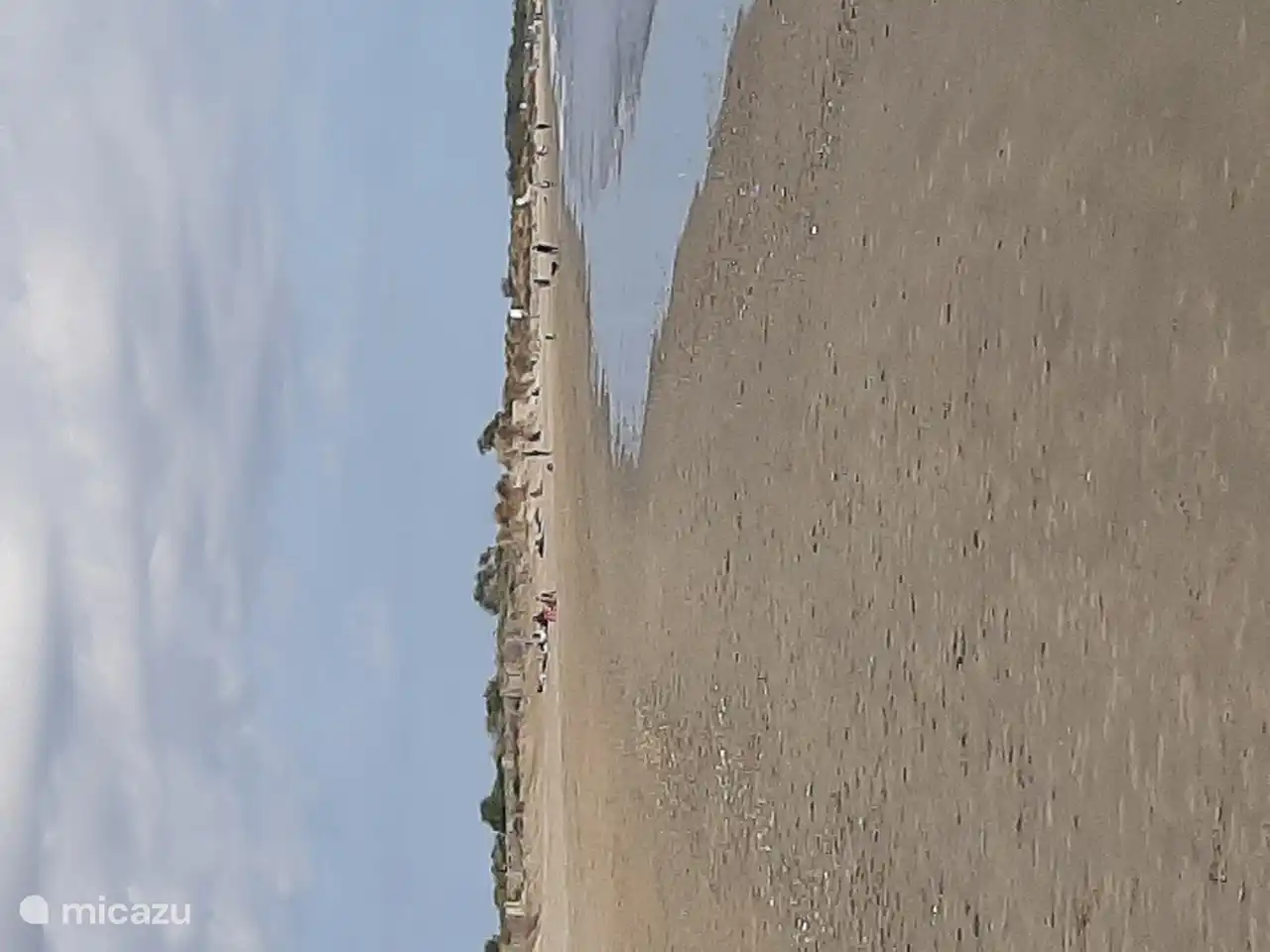 Carnon Beach im Oktober.