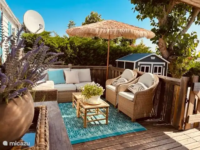 Mobil Home Kon Tiki St Tropez | France, Côte d'Azur, Saint-Tropez - mobil-home Terrasse