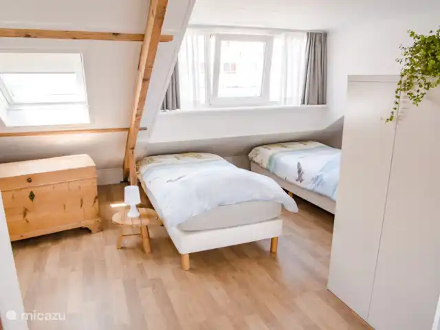 La maison de plage d'Emma | Pays-Bas, Hollande méridionale, Katwijk - appartement Chambre avec 4quatre lits simples