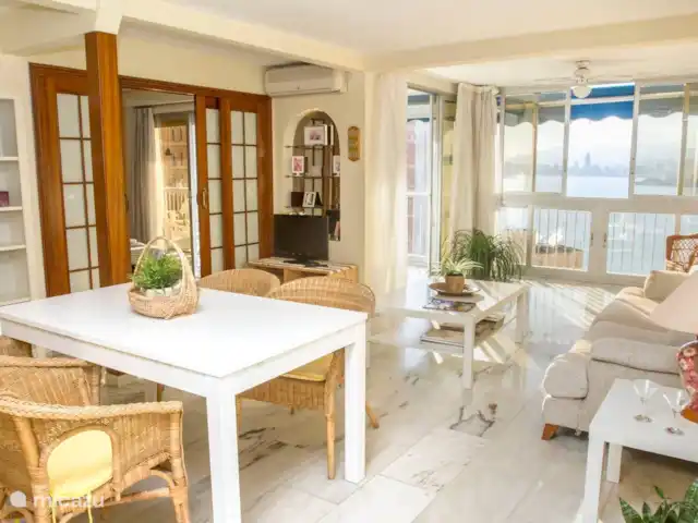 Ensoleillé et avec vue sur la mer | Espagne, Costa Blanca, Alicante - appartement le salon