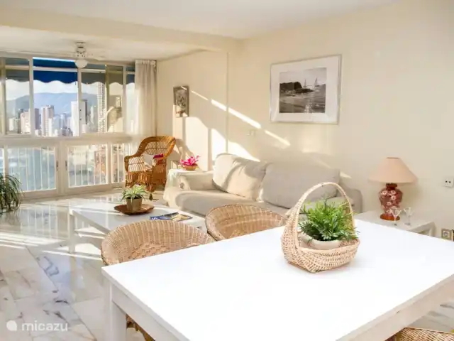Ensoleillé et avec vue sur la mer | Espagne, Costa Blanca, Alicante - appartement le salon