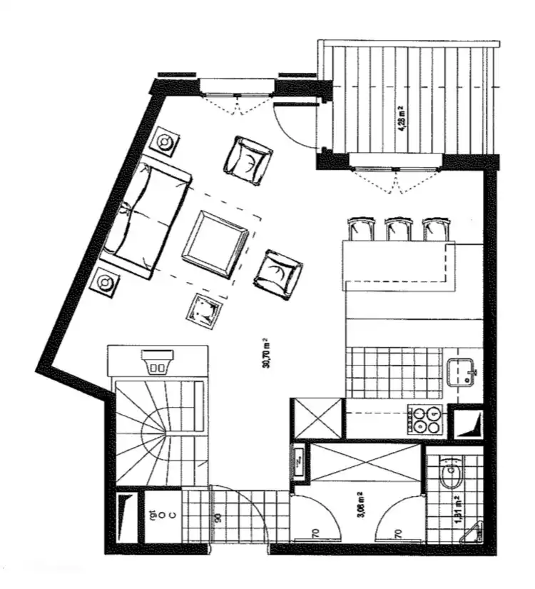 L'Ekrin des Arcs - 1e verdieping