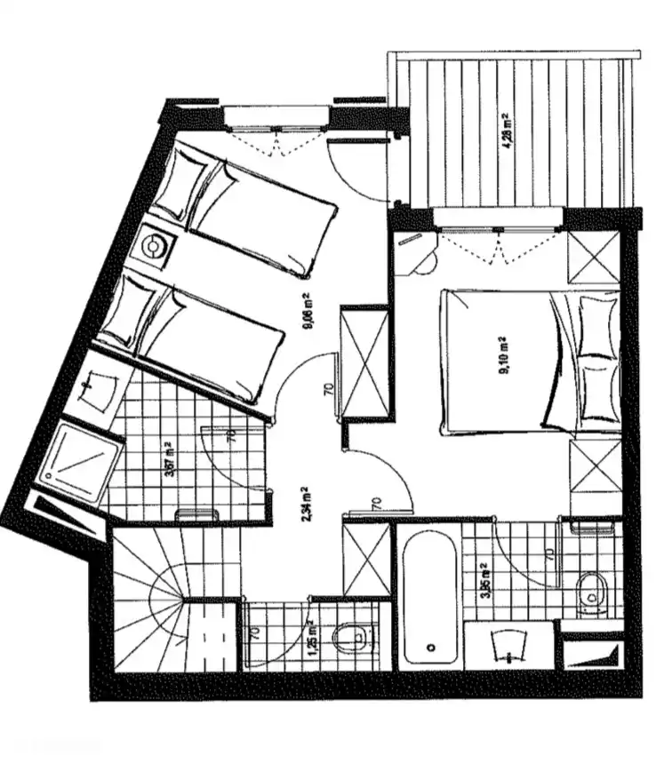 L'Ekrin des Arcs - begane grond