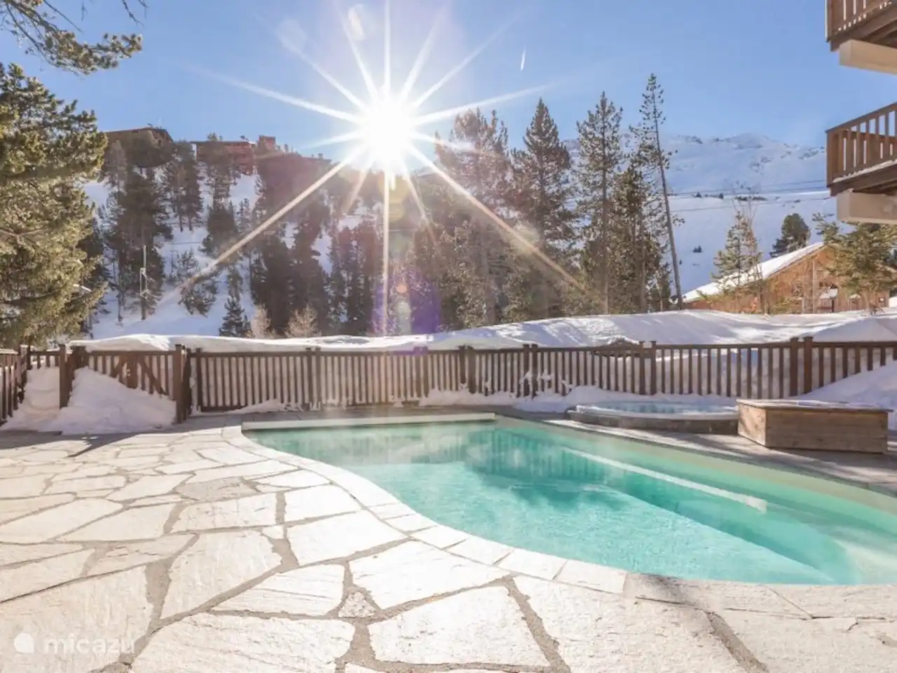 Jardins de la Cascade - buiten-zwembad