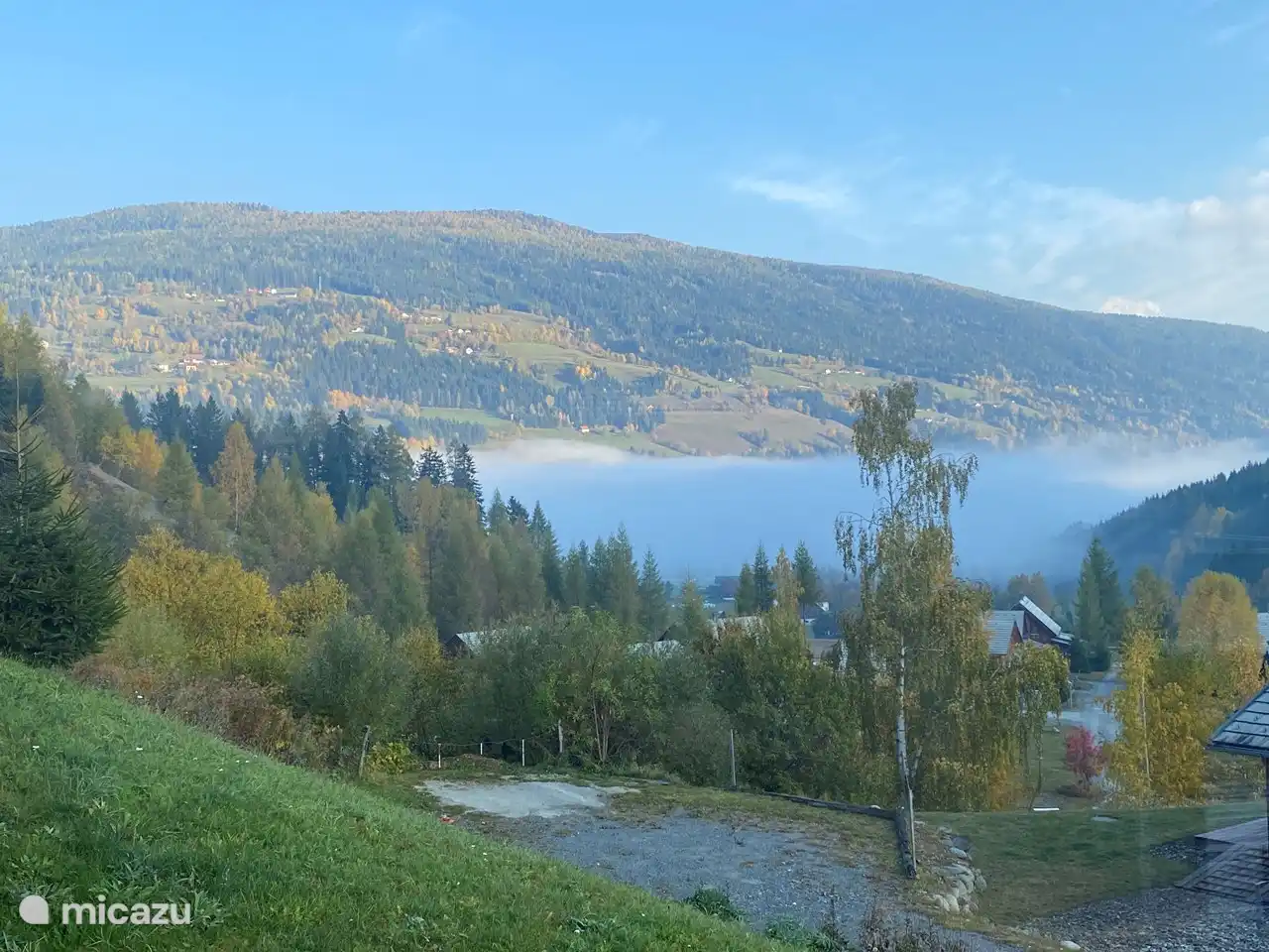 La vista desde la terraza