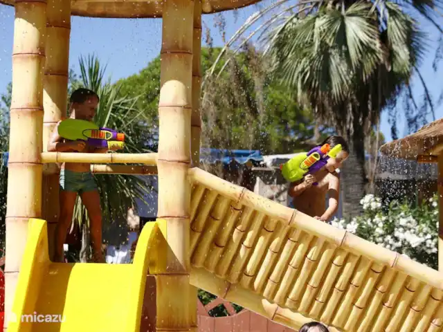 Ramatuelle Strandchalet aan zee huren in Frankrijk, Côte d´Azur, Ramatuelle - stacaravan het resort is gericht op families met kinderen van alle leeftijden