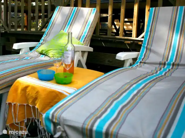 Ramatuelle Strandchalet aan zee huren in Frankrijk, Côte d´Azur, Ramatuelle - stacaravan voldoende ruimte voor de hele familie om uitgebreid te loungen, liggen en/of spelen