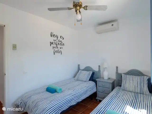 Villa Amigos del Sol -Super vues | Espagne, Andalousie, Alcaucin - villa Chambre avec 2 lits simples