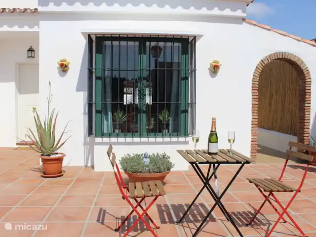 Villa Amigos del Sol -Super vues | Espagne, Andalousie, Alcaucin - villa un autre coin séparé pour se détendre au soleil du soir