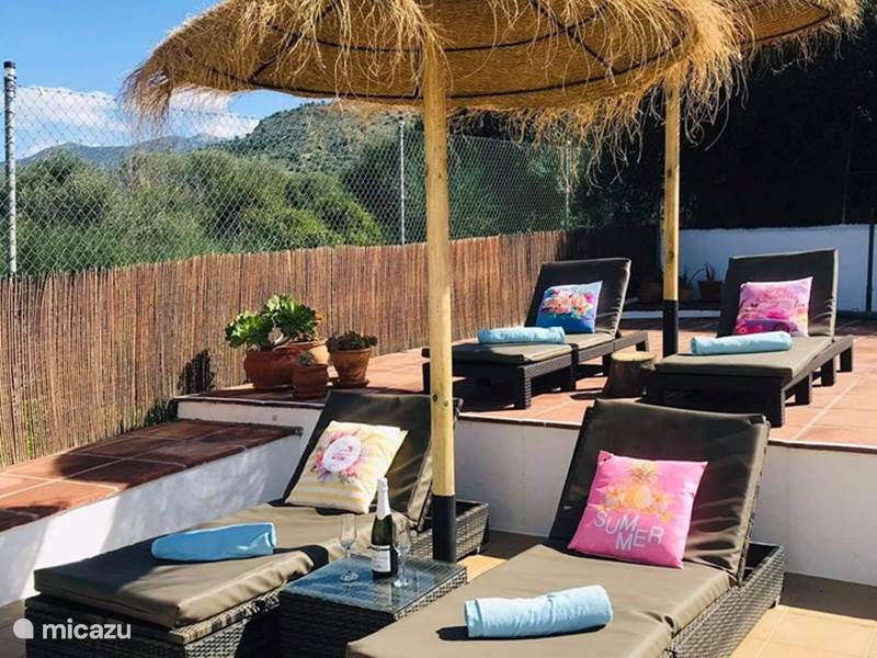 Vakantiehuis Spanje, Andalusië, Alcaucin Villa Villa Amigos del Sol -Super Uitzicht