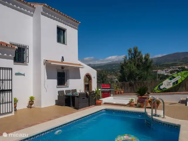 Villa Amigos del Sol -Super vues | Espagne, Andalousie, Alcaucin - villa Vue sur la piscine