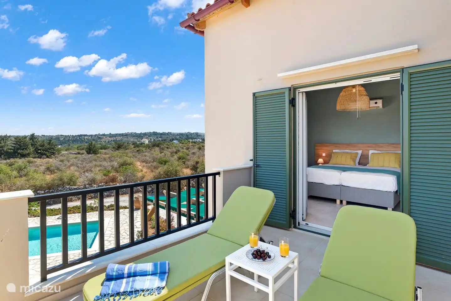 Villa Helios Schlafzimmer 2