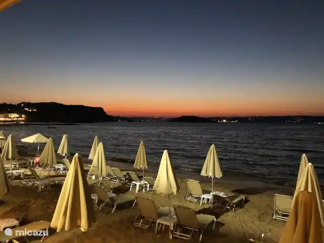 Villa Helios en Grecia, Creta, Xirosterni - villa playa de Almirida