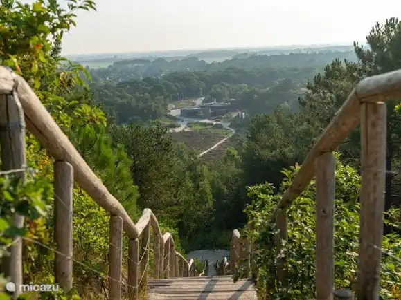 Wunderschöne Aussicht von den hohen Dünen!