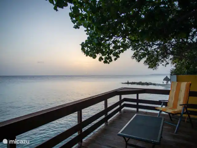 Villa Bord de mer | Curaçao, Curaçao-Centre, Sint Michiel - villa De superbes couchers de soleil peuvent être vus depuis la terrasse.